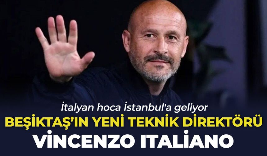 Beşiktaş'ın yeni teknik direktörü Vincenzo Italiano: İtalyan hoca İstanbul'a geliyor