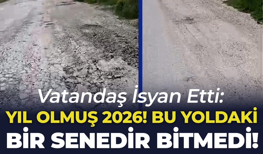 Afyon'da Vatandaş İsyan Etti: "Yıl Olmuş 2026! Bu Yoldaki Çile Bir Senedir Bitmedi"