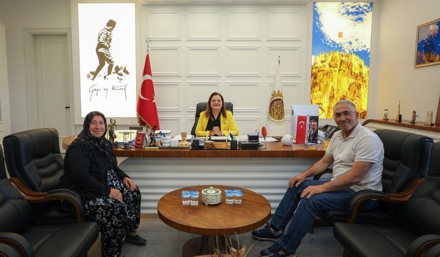 CHP İl Başkanı Hasan Karadeniz’in kardeşi Başkan Köksal ile buluştu