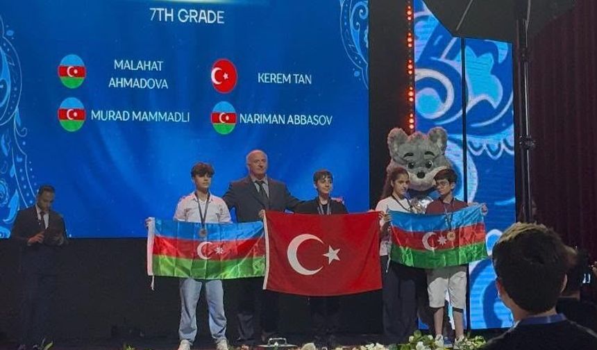 İzmirli öğrencilerden matematik olimpiyatlarında dünya derecesi: 1 altın, 2 bronz, 3 mansiyon