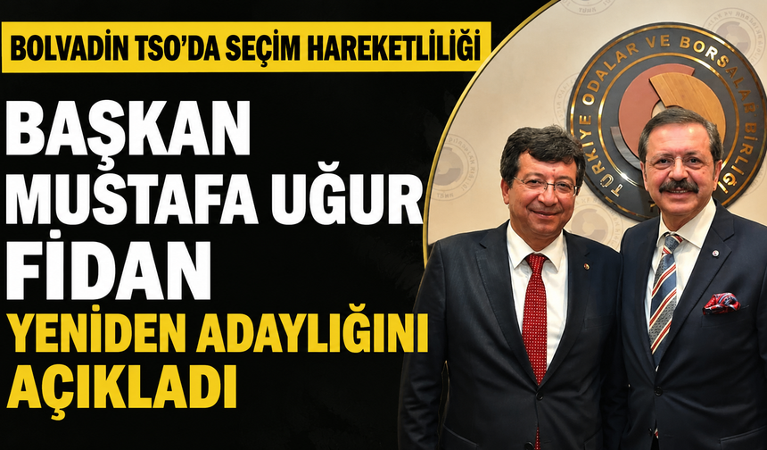 Bolvadin TSO'da seçim hareketliliği: Başkan Fidan yeniden aday