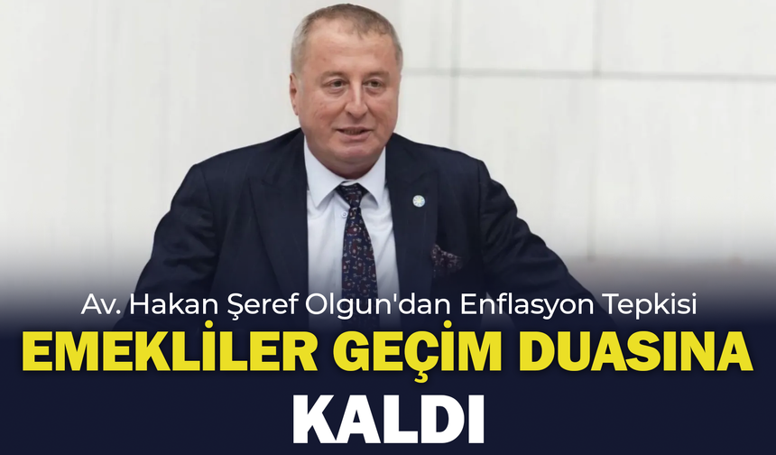 Av. Hakan Şeref Olgun'dan Emeklilere "Hayırlı Cumalar" Mesajı: "Geçim Duasına Kaldılar"