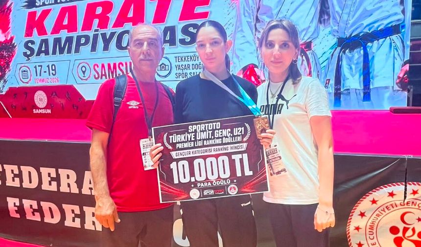 Afyonlu karatecilerden Türkiye Şampiyonası’nda önemli başarı