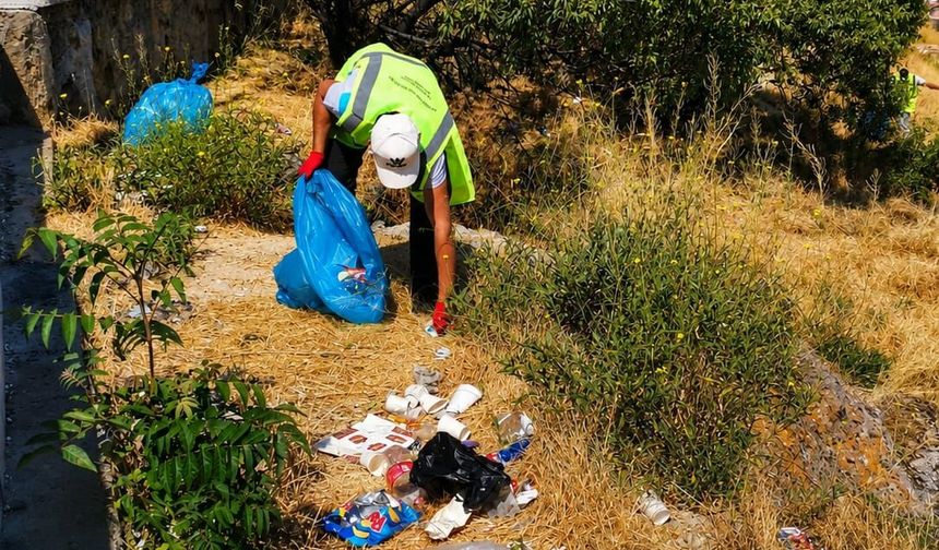 Afyon'da Hıdırlık'ta kapsamlı temizlik: Yangın riskine karşı önlem