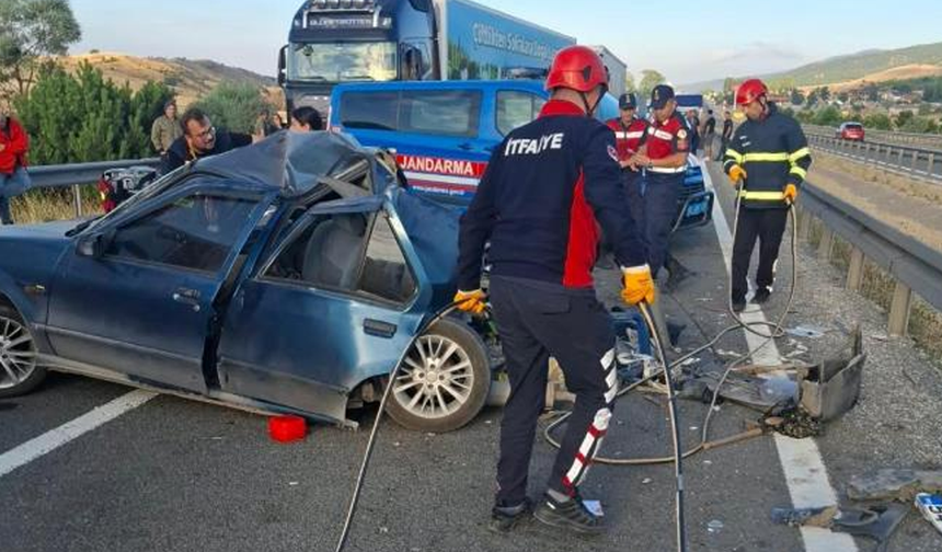 Bolu’da feci kaza: 2 kişi hayatını kaybetti
