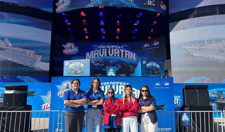 Balıkesir Üniversitesi Teknofest Topluluğu TEKNOFEST Mavi Vatan'da Görev Aldı