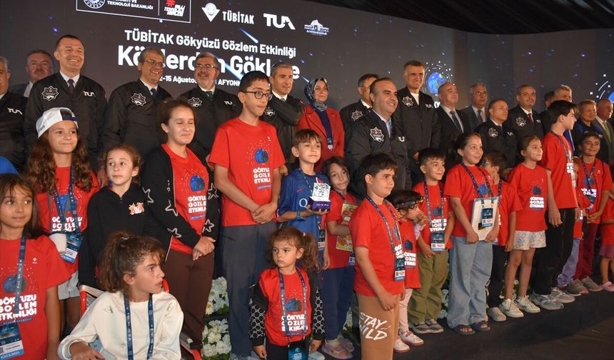 Afyon’da TÜBİTAK Gökyüzü Gözlem Etkinliği'nin açılışı yapıldı: "Türkiye uzaya bağımsız erişecek"