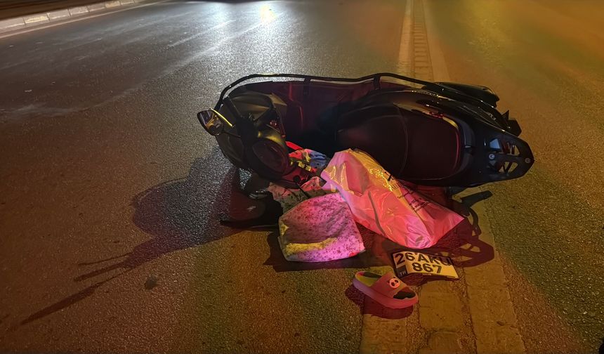 Eskişehir’de motosiklet kazası: Kadın sürücü ağır yaralı
