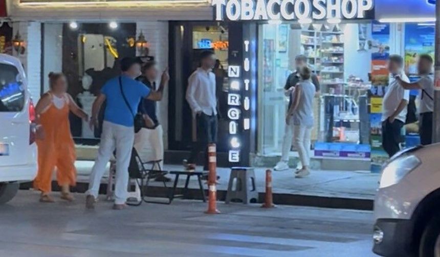 Eskişehir’de caddede tehdit: “Kafanı keserim”