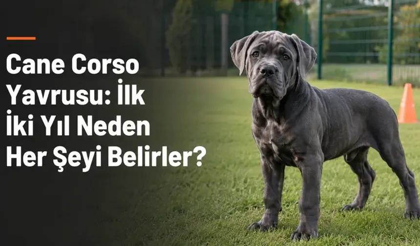 Cane Corso Yavrusu: İlk İki Yıl Neden Her Şeyi Belirler?