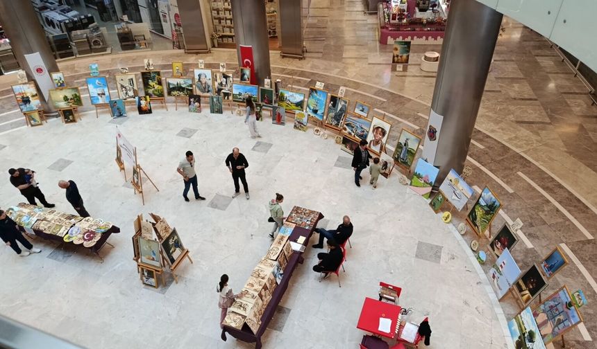 Afyon’da hükümlülerin eserleri sergilendi: 9 bin 850 kişi ziyaret etti