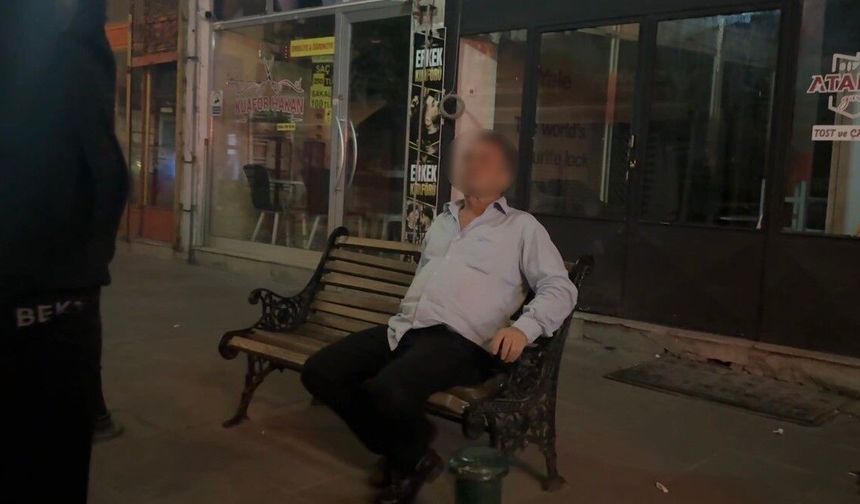 Eskişehir'de dışlandığını düşündü, çay ocağının camını kırdı