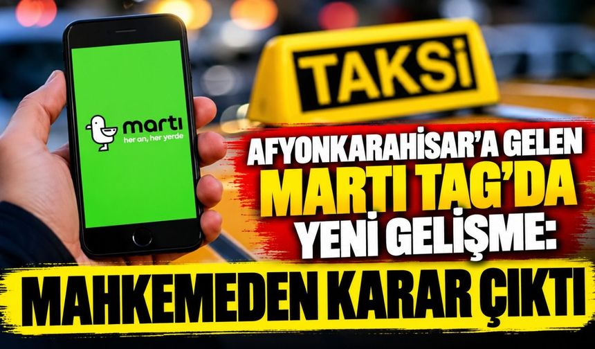 Afyonkarahisar'a gelen Martı TAG'da yeni gelişme: Mahkemeden karar çıktı