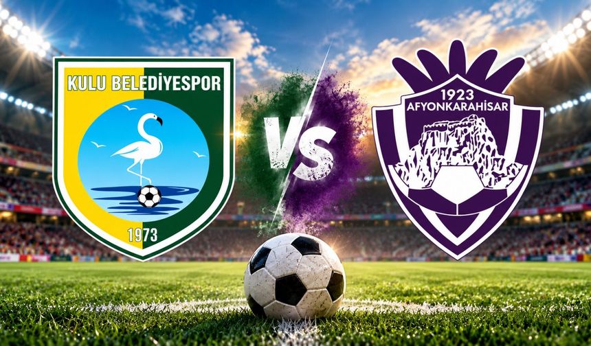 Afyonkarahisarspor bugün Kulu deplasmanında!