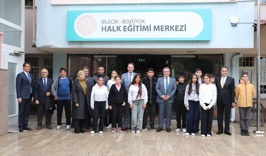 Bozüyük Kaymakamı Helvacı, LGS Öğrencilerine Moral Desteği Verdi