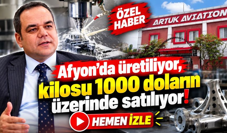Afyon'da üretiliyor, kilosu 1000 doların üzerinde satılıyor! Önder Artuk hedeflerini açıkladı